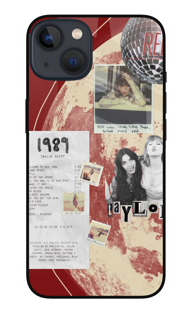 Taylor Swift iPhone 13 Glass Case