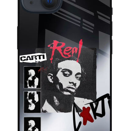 Playboi Carti iPhone 13 Glass Case Back Cover by Casekaro