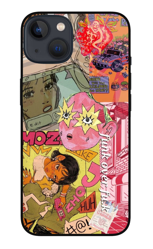 Funkover iPhone 13 Glass Case