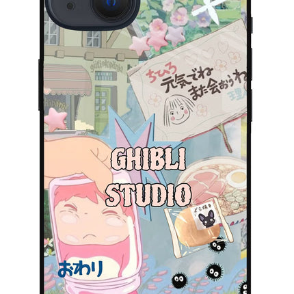 Studio Ghibli iPhone 13 Glass Case