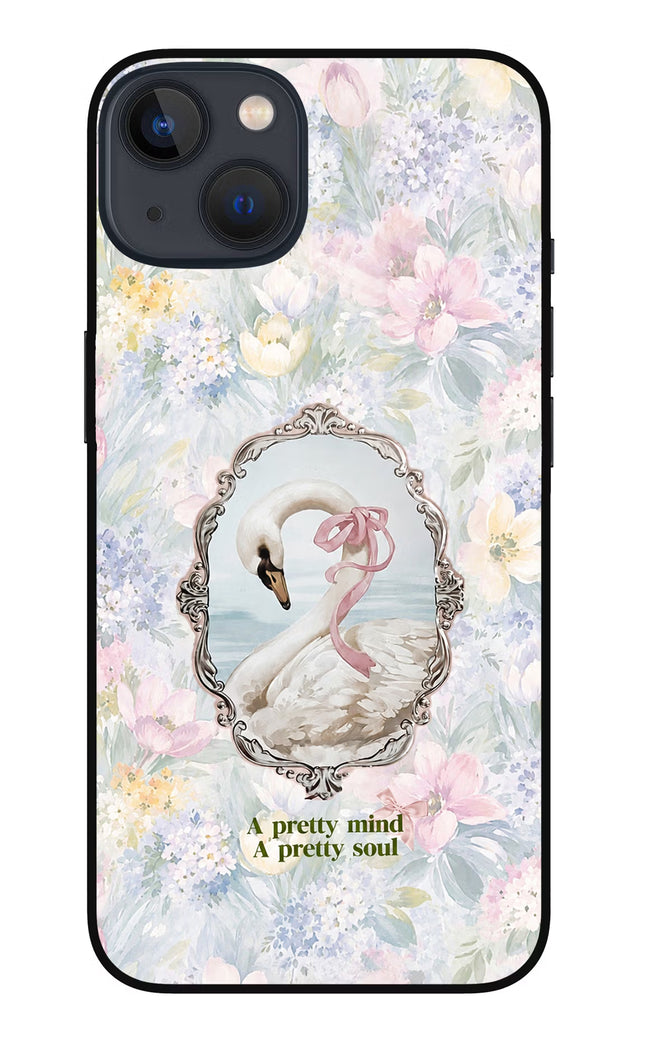 Pretty Mind Pretty Soul iPhone 13 Glass Case