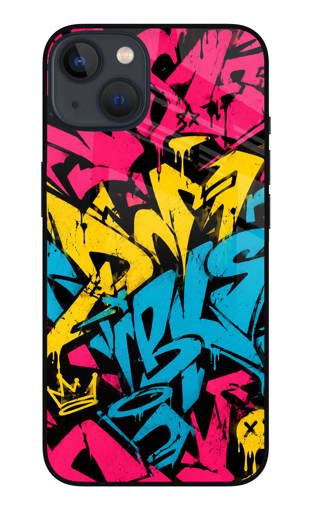 Graffiti Vibe iPhone 13 Glass Case