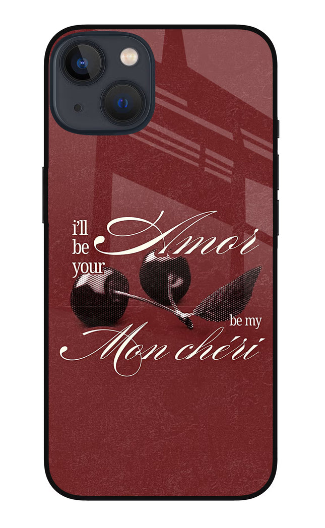 Velvet Cherry iPhone 13 Glass Case