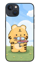 Tiger Treat iPhone 13 Glass Case