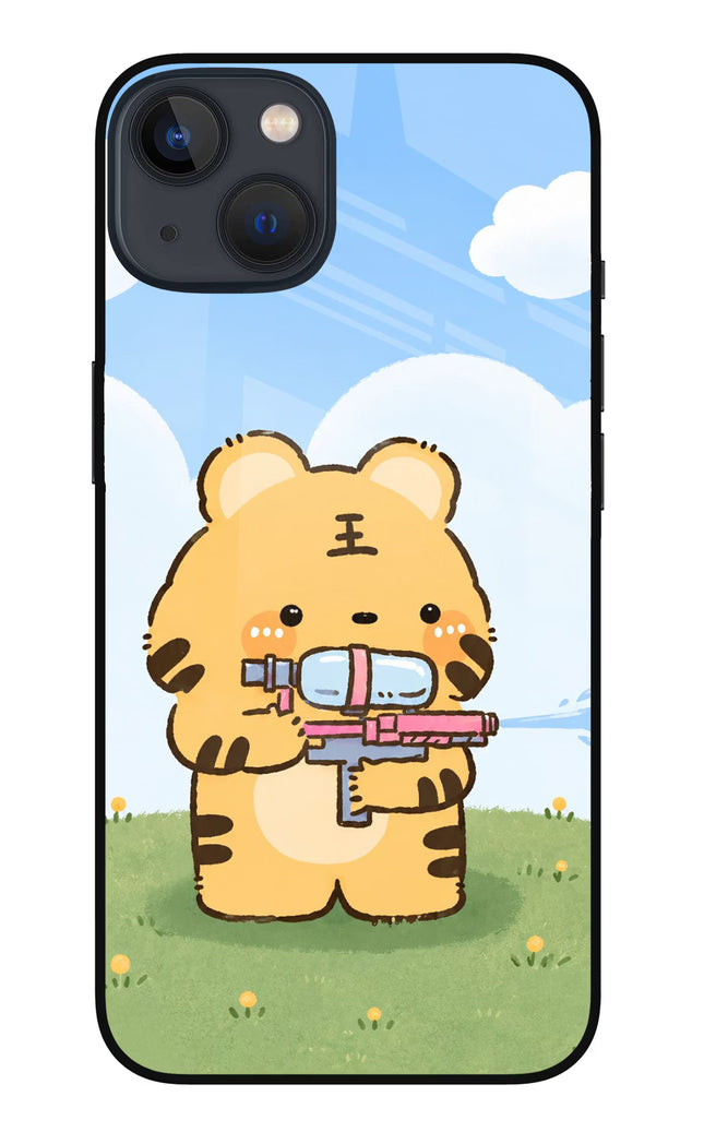 Tiger Treat iPhone 13 Glass Case