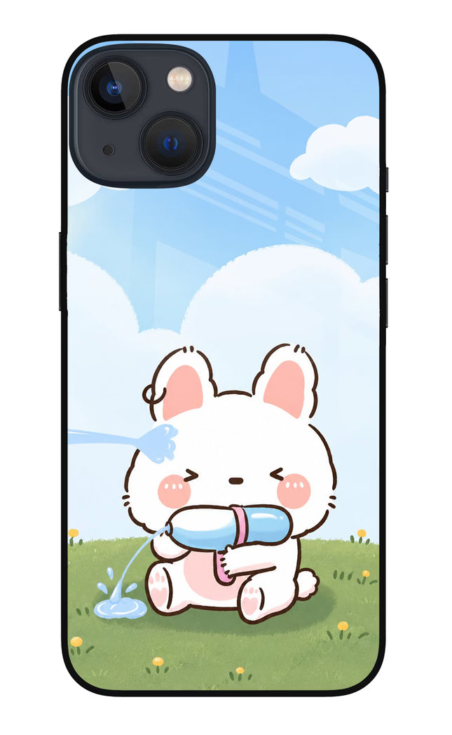 Bunny Treat iPhone 13 Glass Case