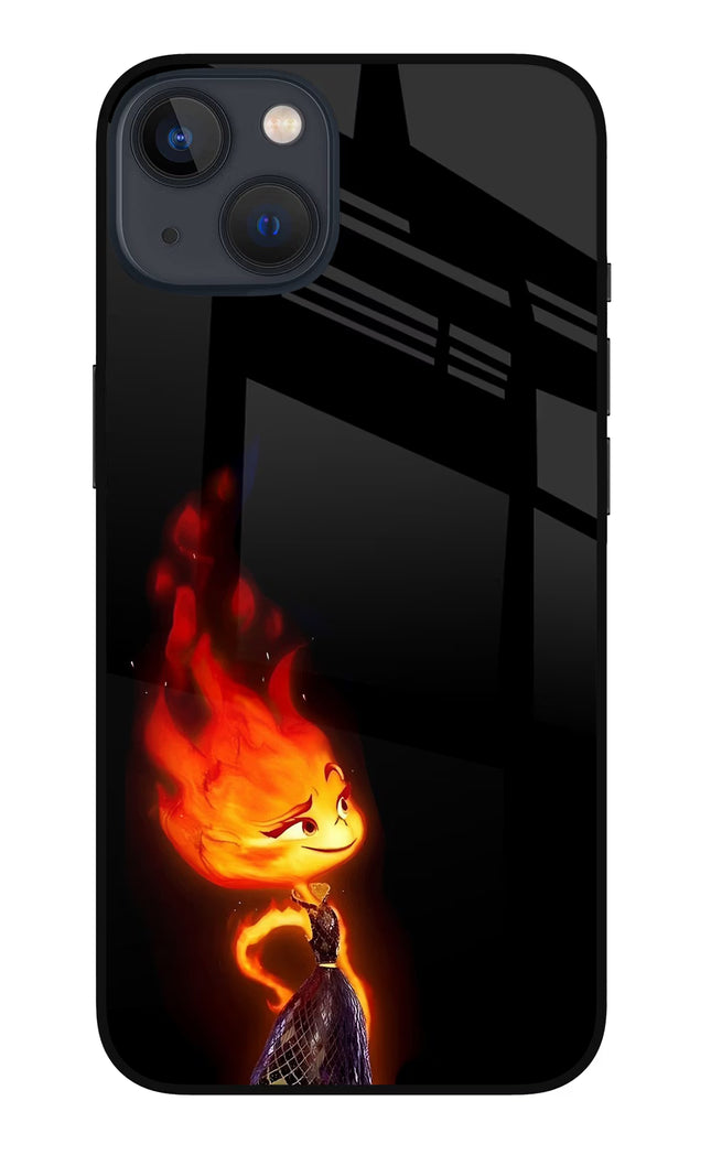 Ember Flame iPhone 13 Glass Case