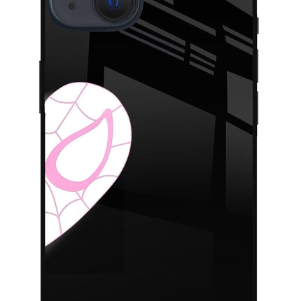 Gwen Mask iPhone 13 Glass Case Back Cover by Casekaro