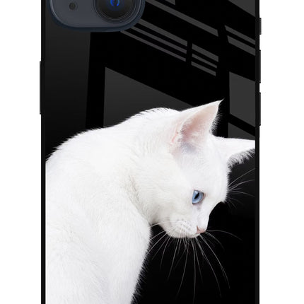 Snow Gaze iPhone 13 Glass Case Back Cover by Casekaro