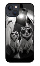 Hood Cats iPhone 13 Glass Case