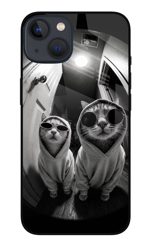 Hood Cats iPhone 13 Glass Case