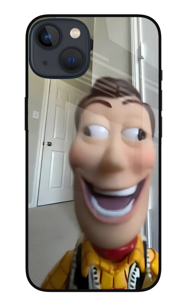 Side Eye Woody iPhone 13 Glass Case