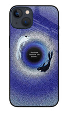 Dark Koi iPhone 13 Glass Case