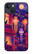 Lantern Lane iPhone 13 Glass Case