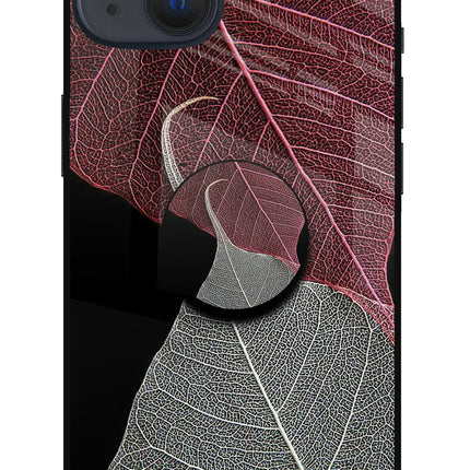 Leaf Pattern iPhone 13 Pop Case by Casekaro
