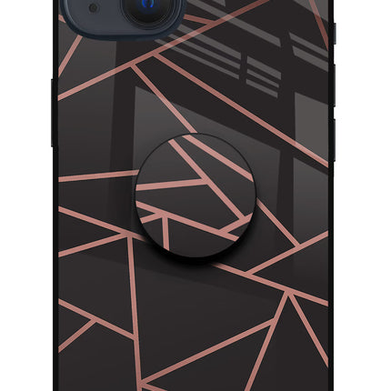 Geometric Pattern iPhone 13 Pop Case by Casekaro