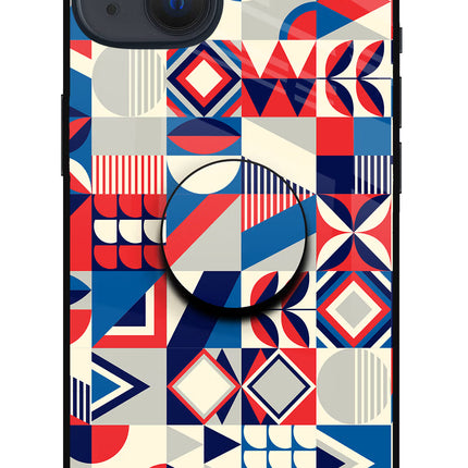 Colorful Pattern iPhone 13 Pop Case by Casekaro