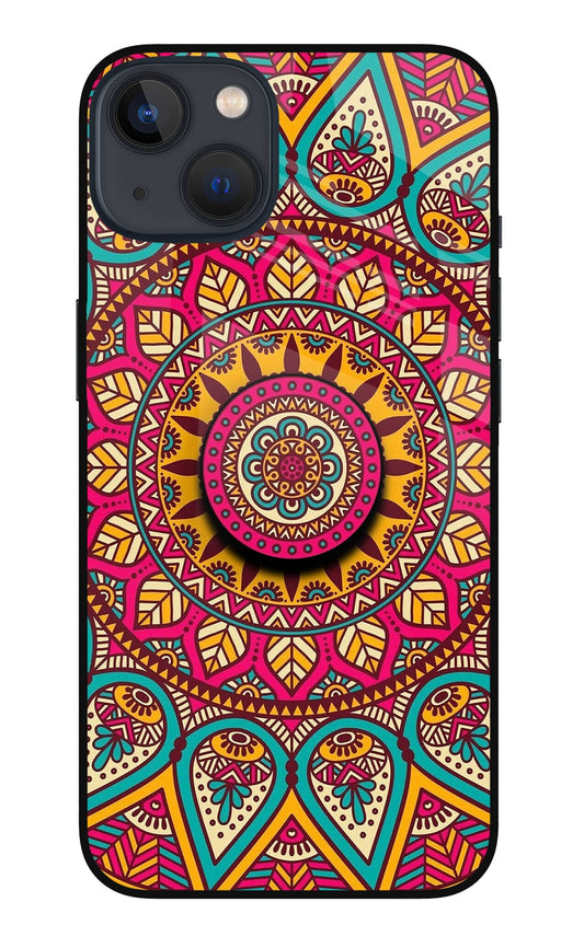 Mandala iPhone 13 Glass Case