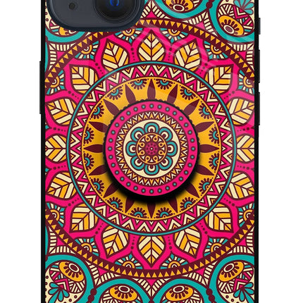 Mandala iPhone 13 Glass Case