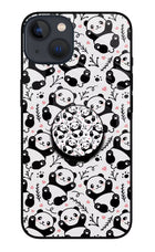 Cute Panda iPhone 13 Pop Case by Casekaro