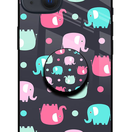 Baby Elephants iPhone 13 Pop Case by Casekaro