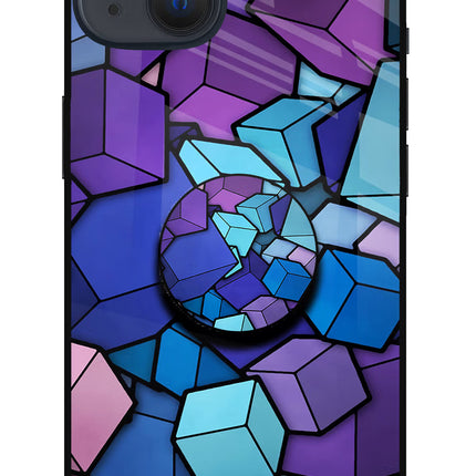 Cubic Abstract iPhone 13 Pop Case by Casekaro