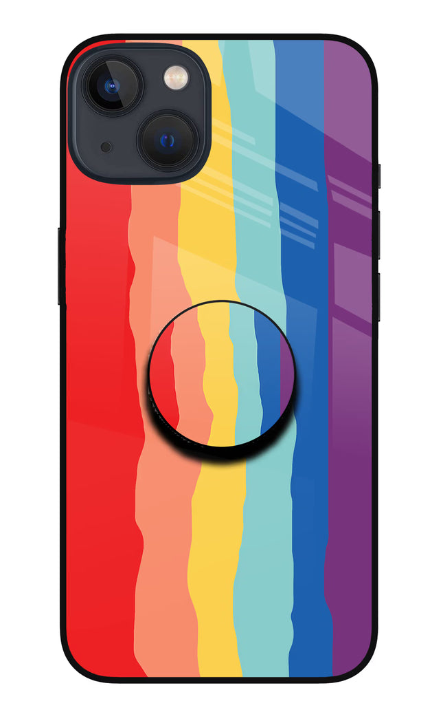 Rainbow iPhone 13 Glass Case