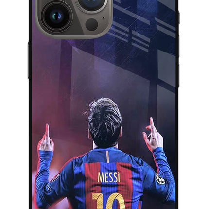 Messi iPhone 13 Pro Glass Case Back Cover by Casekaro