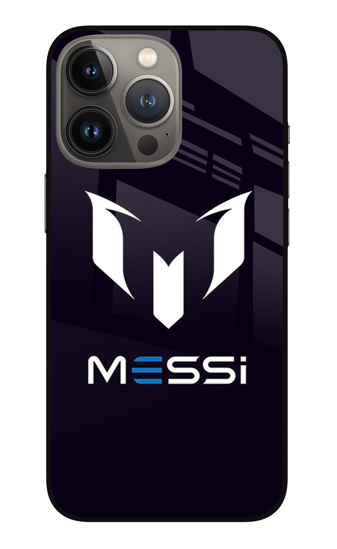 Messi Logo iPhone 13 Pro Glass Case