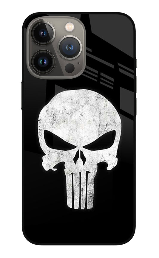 Punisher Skull iPhone 13 Pro Glass Case