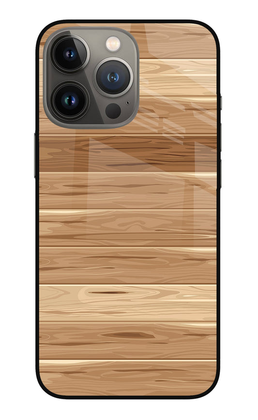 Wooden Vector iPhone 13 Pro Glass Case