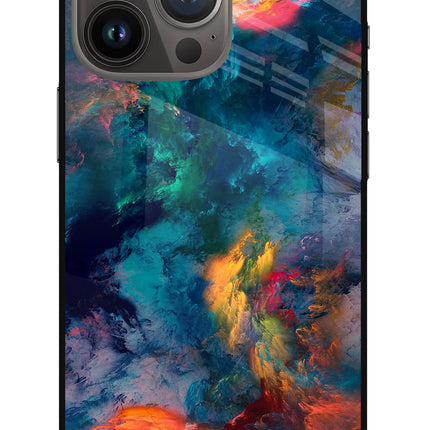 Artwork Paint iPhone 13 Pro Glass Case