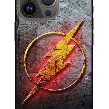 Flash iPhone 13 Pro Glass Case Back Cover by Casekaro