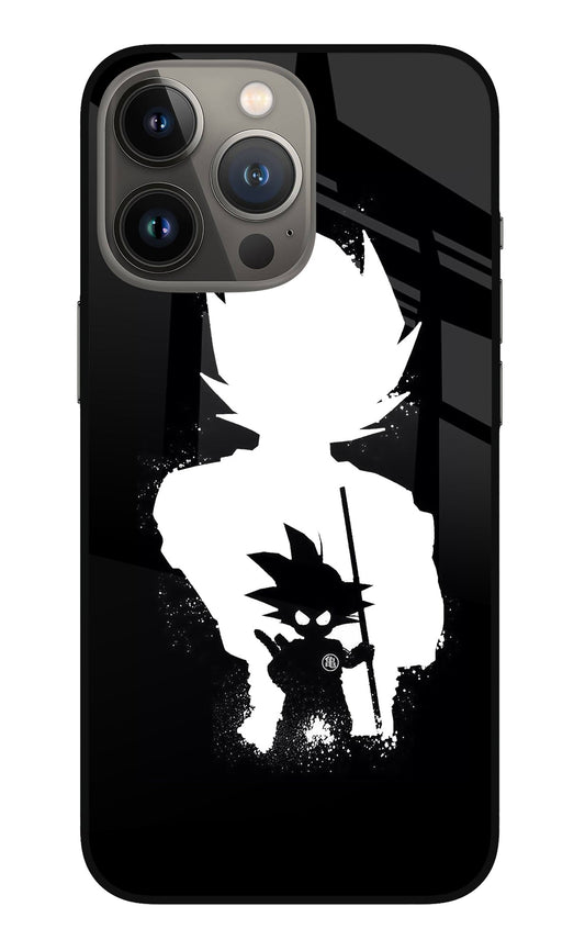 Goku Shadow iPhone 13 Pro Glass Case