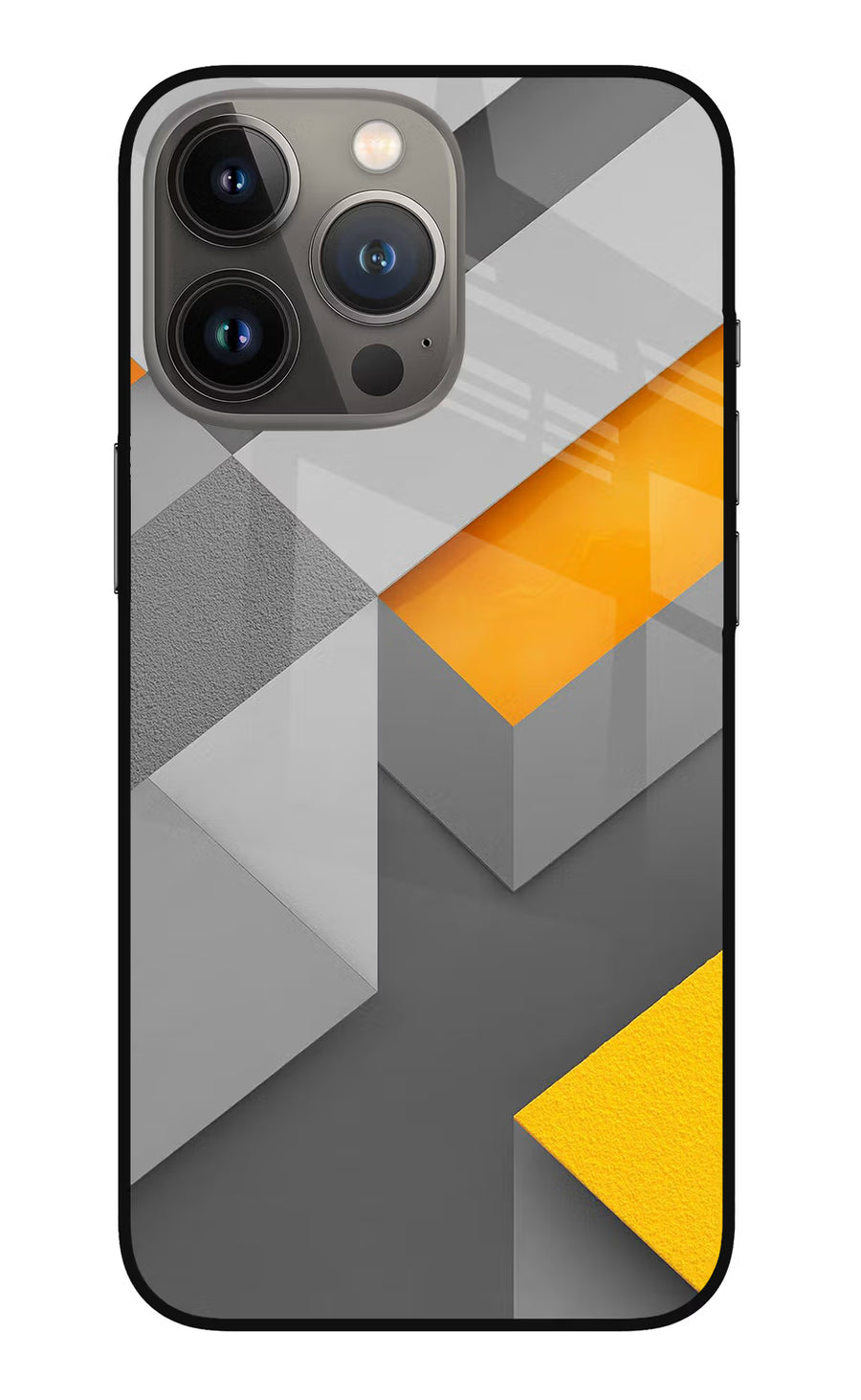 Abstract iPhone 13 Pro Back Cover, Metal case