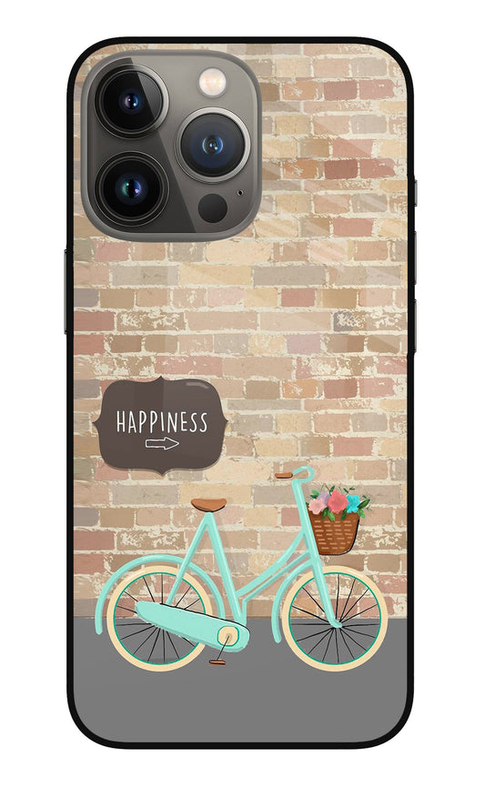 Happiness Artwork iPhone 13 Pro Glass Case