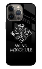 Valar Morghulis | Game Of Thrones iPhone 13 Pro Glass Case