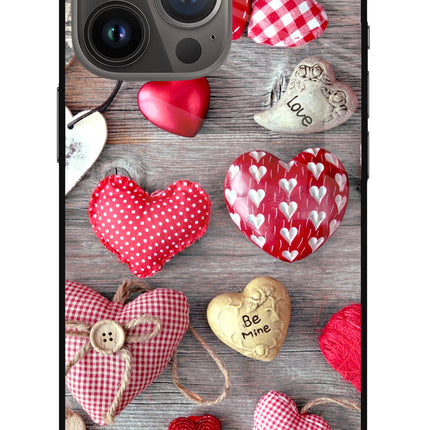 Love Wallpaper iPhone 13 Pro Glass Case