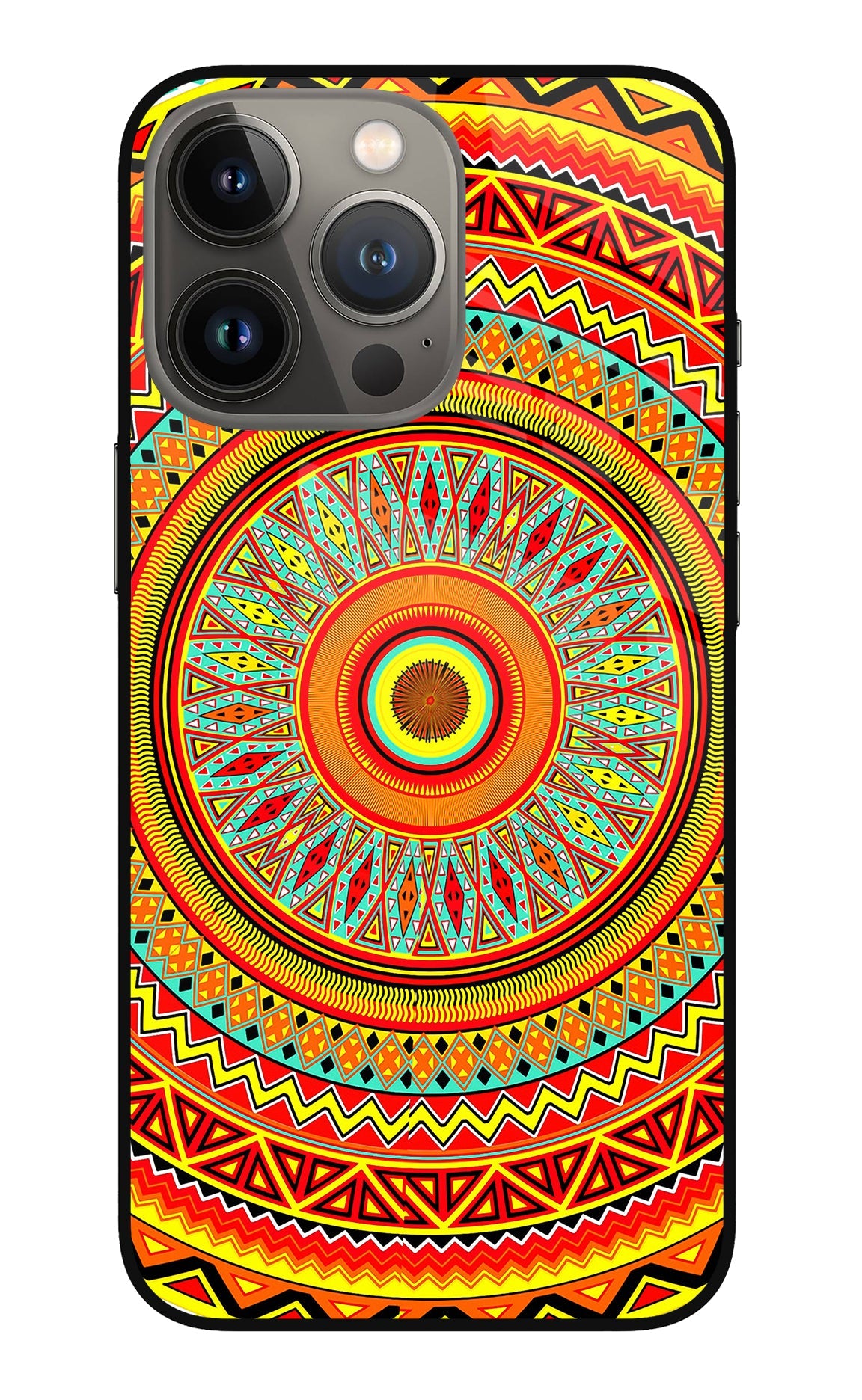 Mandala Pattern iPhone 13 Pro Back Cover