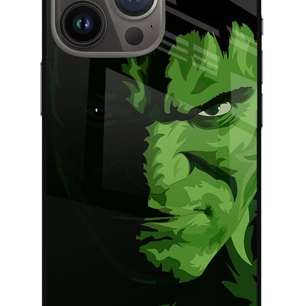 HULK iPhone 13 Pro Glass Case Back Cover by Casekaro