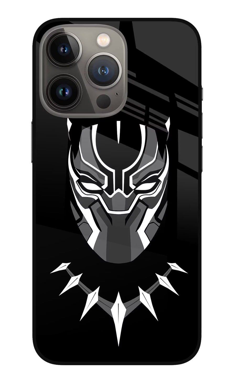 Black Panther iPhone 13 Pro Back Cover, Metal case