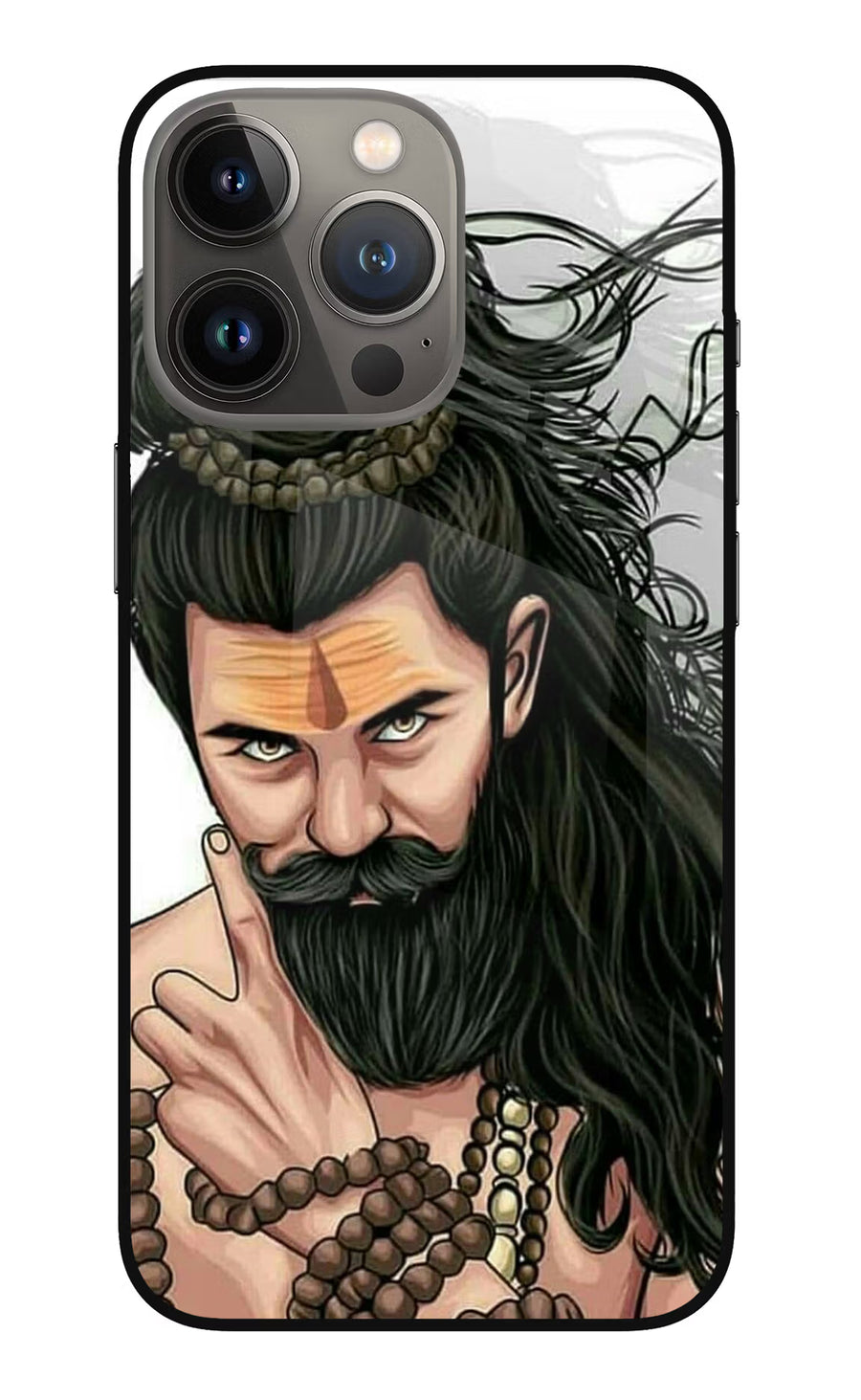 Mahadev iPhone 13 Pro Back Cover, Metal case