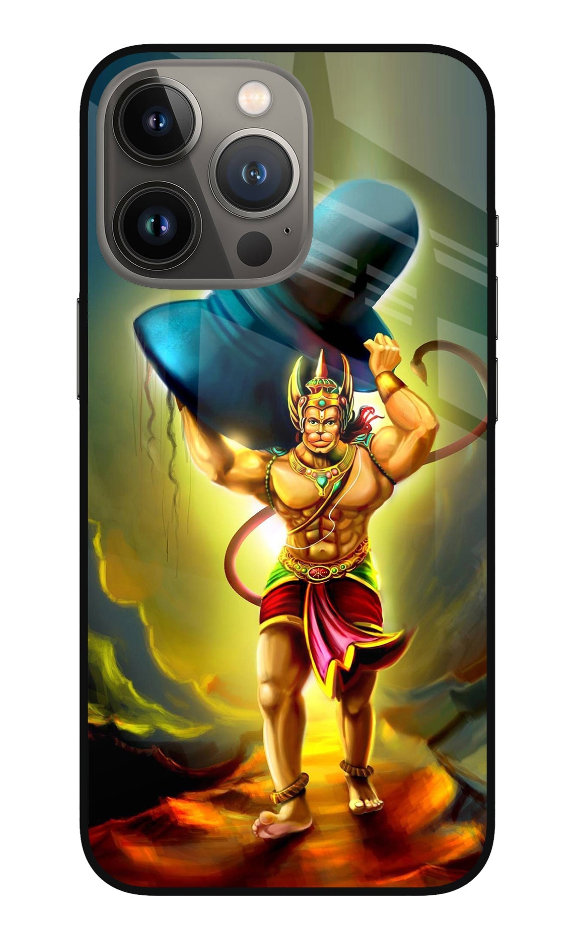 Lord Hanuman iPhone 13 Pro Back Cover