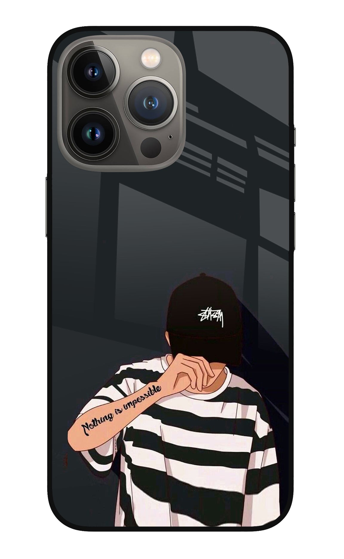 Aesthetic Boy iPhone 13 Pro Back Cover