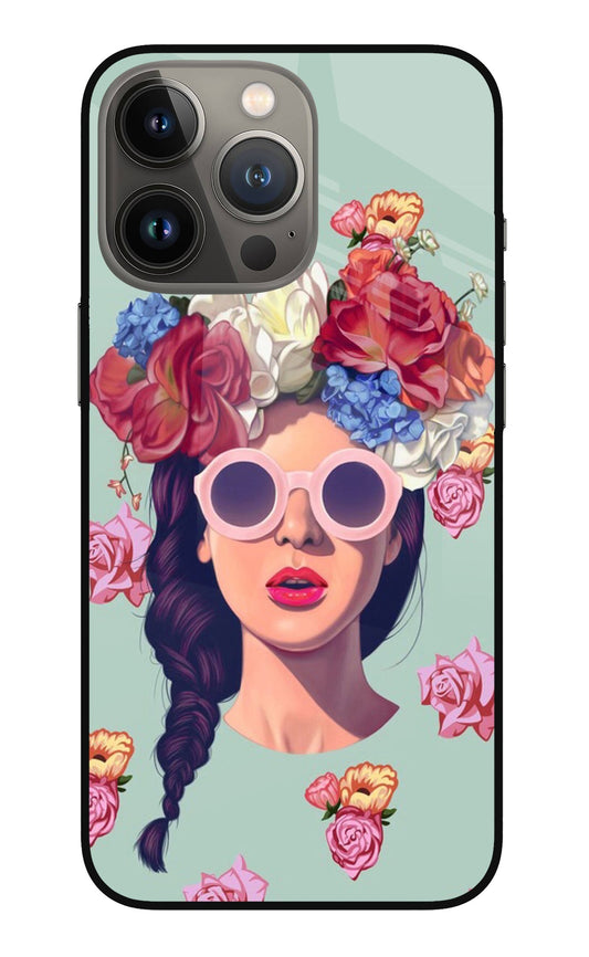 Pretty Girl iPhone 13 Pro Glass Case