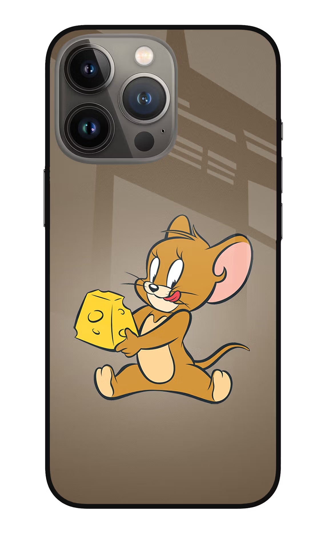 Jerry iPhone 13 Pro Glass Case Back Cover by Casekaro