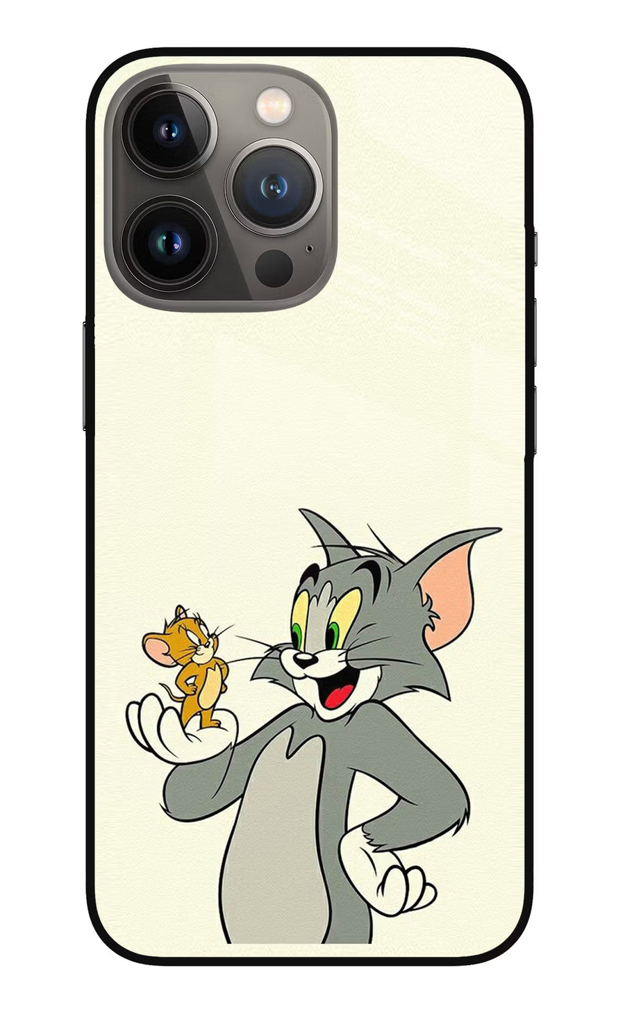 Tom & Jerry iPhone 13 Pro Back Cover, Metal case