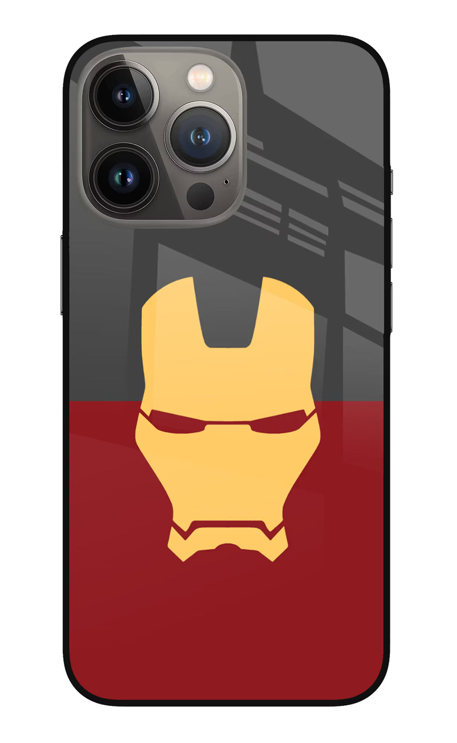 Ironman iPhone 13 Pro Back Cover, Metal case
