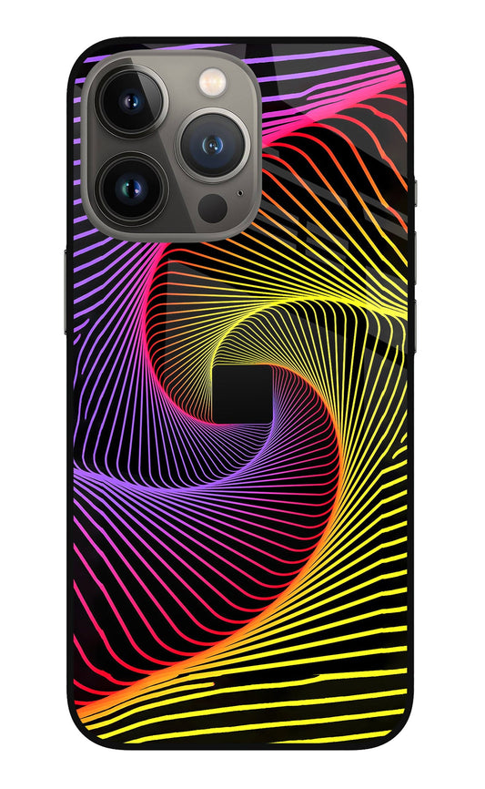 Colorful Strings iPhone 13 Pro Glass Case