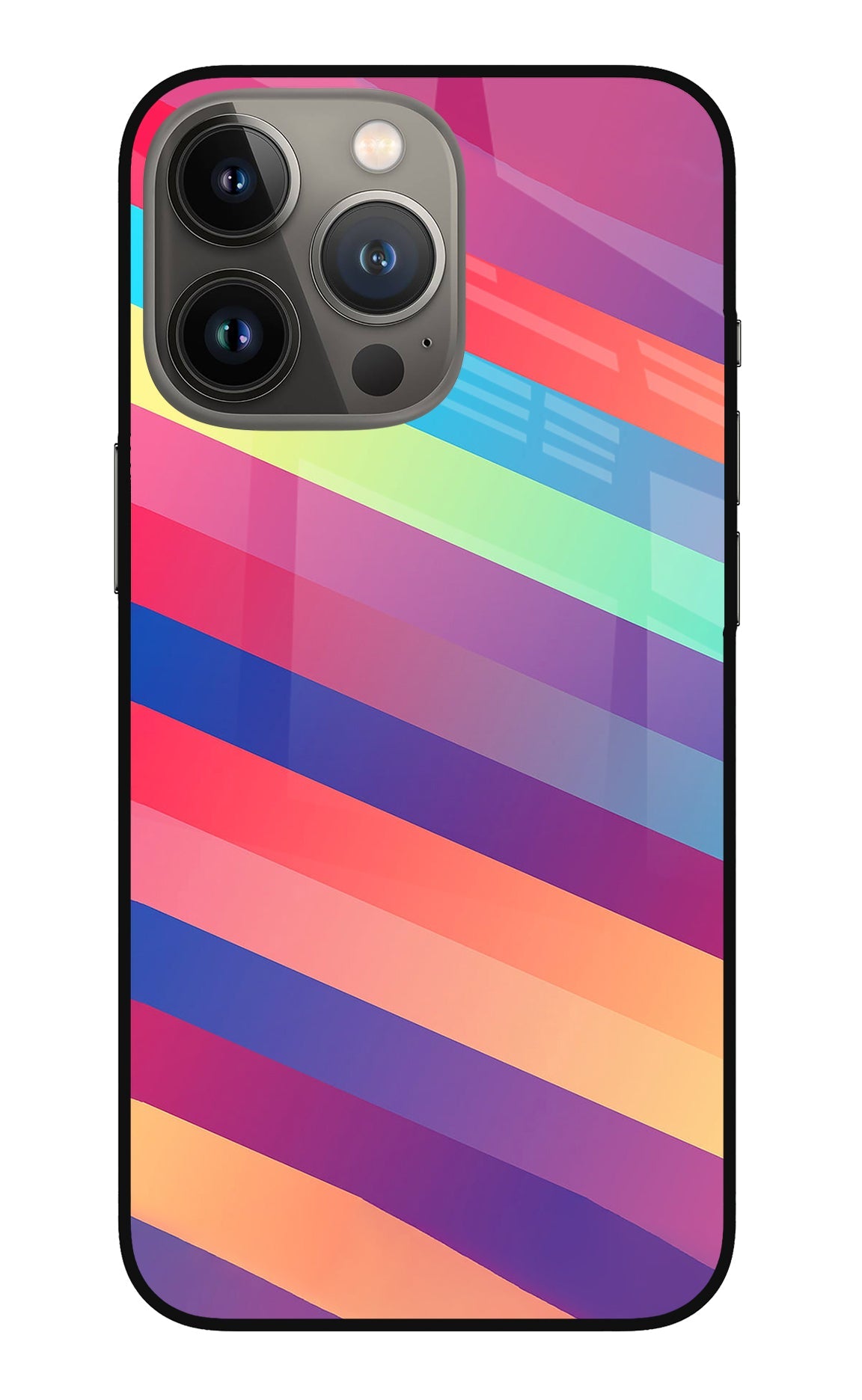 Stripes color iPhone 13 Pro Back Cover